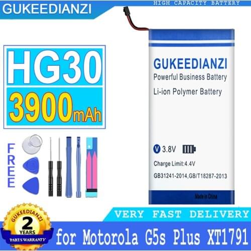 GUKEEDIANZI Motorola Moto G5S Batteries