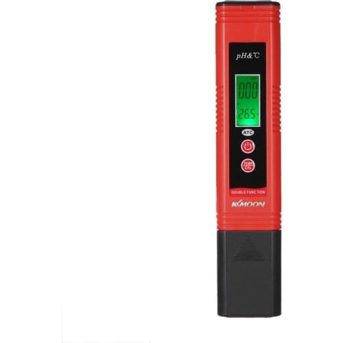 KKmoon Professional & Power-saving pH-007 Pen-Type pH Meter Portable pH & TEMP Water Quality Analysis Device