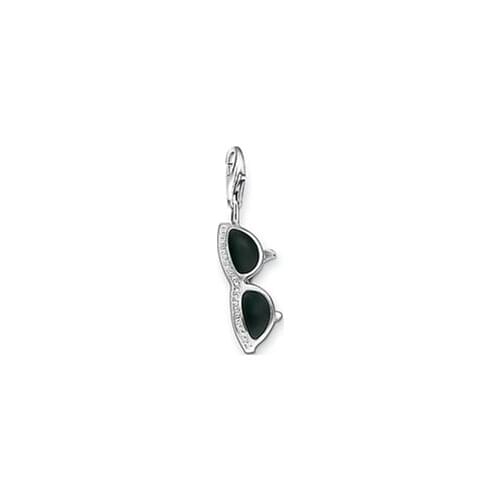 ThomasPT1185 Pendant Lace Sun Glasses Charm,Euro-American style Good Jewelry In 925 Sterling silver Bracelet