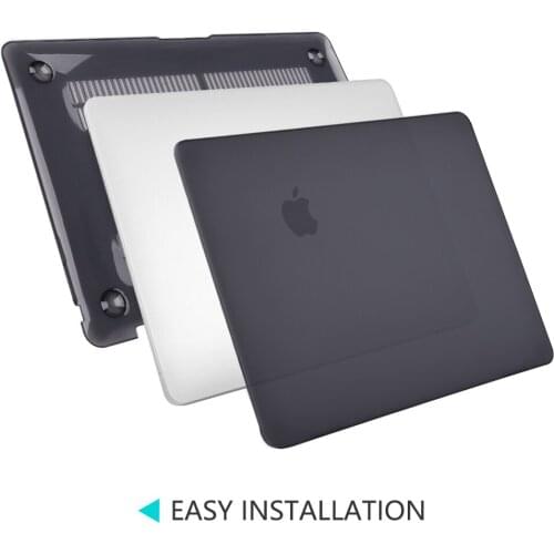 Matte Crystal Hard Shell Case with Keyboard cover For 2019 Macbook Pro 13 TouchBar A2159 New Air 13 A1932 Retina 11 12 13 15"