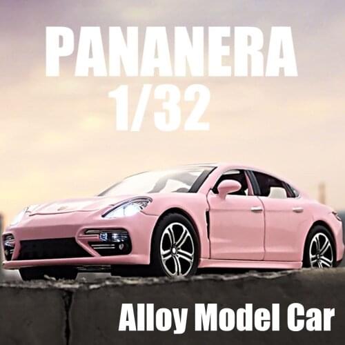 2021 New 1:32 Scale Panamera Coupe Alloy Car Model Diecasts Toy Vehicles Kid Toys For Children Gifts Boy Free Shipping