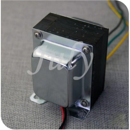 6W 5K Z11 annealing sheet single-ended output transformer, vertical chrome plated cover, used for 6P14 6P1 6V6 electron tube