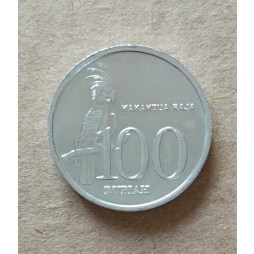1999 Indonesia 100 Rupiah 23mm Asia Coins Old Original Infrequent Coin Commemorative Edition 100% Real Random Year