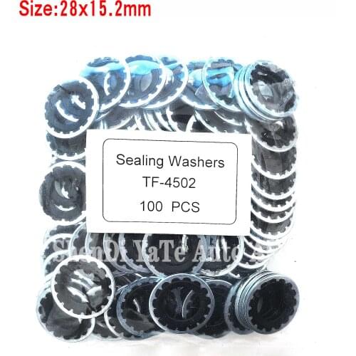 Auto air conditioning system gasket for V5 compressor gasket, evaporator expansion valve, a/c pipeline gasket