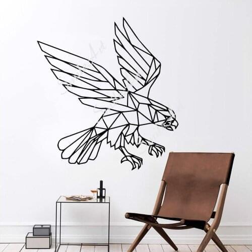 Diy Geometric animal Wall Sticker Pvc Wall Art Stickers Modern Wallsticker Decor Living Room Removable Wall Art Sticker Murals