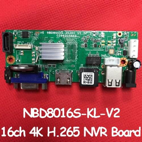 XM NVR 16CH*4K ONVIF H.265 NVR DVR Network Digital Video Recorder Board Support HDMI MYEYE CMS P2P Cloud Human Face Detection
