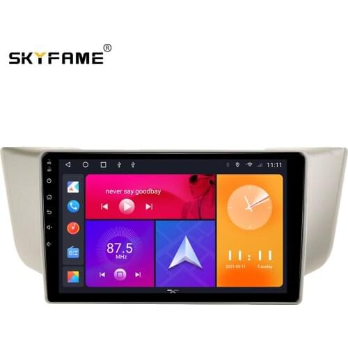 SKYFAME Android Car Navigation Radio Multimedia Player For RX RX300 RX330 RX350 RX400 RX450 Harrier 2003-2008 Auto stereo system