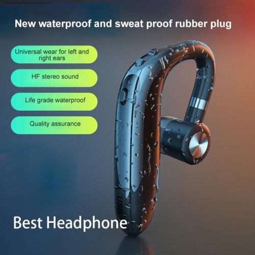 For Driving Business Sport Headphone BLE 5.2 Wireless Headset Ear-Mounted Earphone With Long Standby For Xiaomi Huawei iPhone
