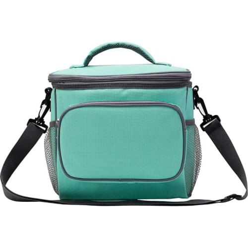 Lunch Bag Insulated Box Cooler 2 Way Zip Closure Double Deck Large For Men Women thermal Cooler Tote Bags Picnic Food Storage