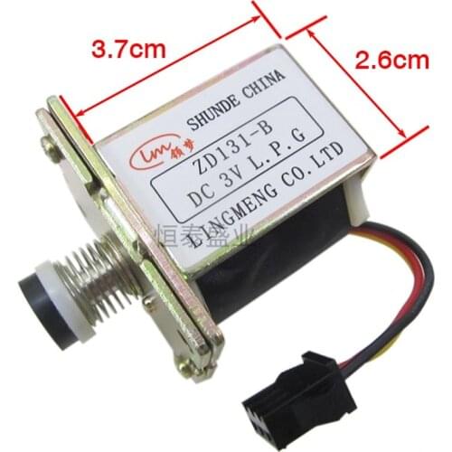 ZD131 Universal Gas Water Heater Solenoid Valve 3V Gas Water Heater Accessories