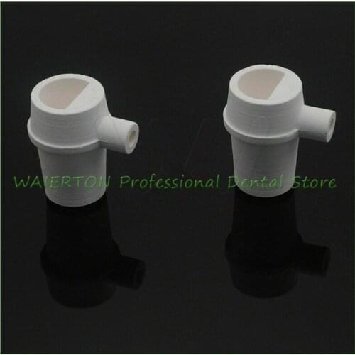 2 X DENTAL SILICA QUARTZ JEWELRY CENTRIFUGAL CASTING CRUCIBLE VERTICAL CUP TYPE