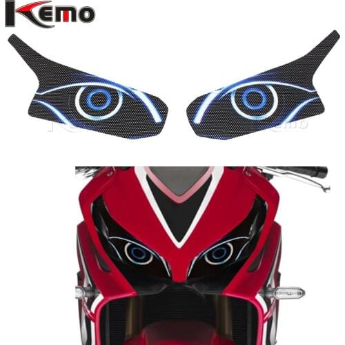 For Honda CBR650R 2019 CBR 650R Motorcycle Accessries 3D Front Fairing Headlight Sticker Guard Head light Stickers