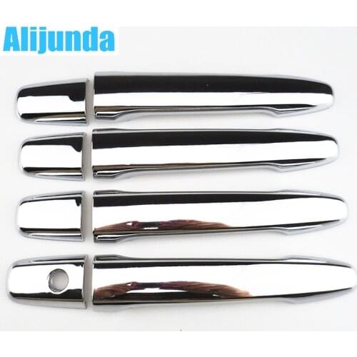 Alijunda For Mitsubishi Mitsubishi ASX/Outlander sport/RVR 2011 2012 2013 Chrome car door handle cover exterior accessories