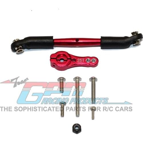 Aluminum steering rod and servo arm for TRAXXAS TRX4 crawler car