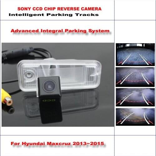 Car Rear Camera For Hyundai Maxcruz / ix45 2013-2015 HD Parking Intelligentized Dynamic Guidance CAM