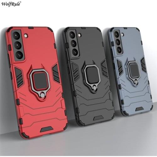 For Cover Samsung Galaxy A22 Case for Samsung A22 Capas Hard Ring Holder Stand Magnetic Armor Case For Samsung A22 A 22 Fundas