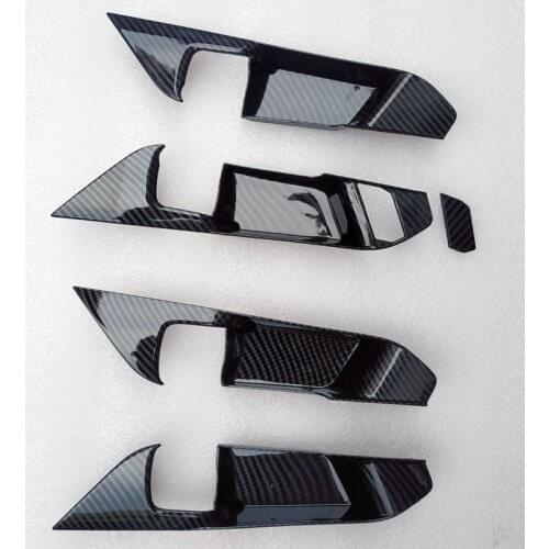 For toyota rav4 rav 4 xa50 2019 2020 Interior accessories Garnish door handle bowl cover trim Plastic colors carbon fiber