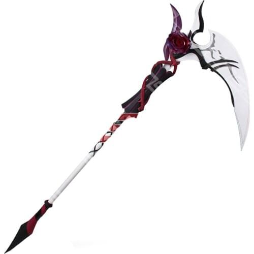 Game Honkai Impact 3 Rita Rossweisse Sickle PVC Cosplay Prop 170cm handmade for Halloween Fancy Stage Performance Props