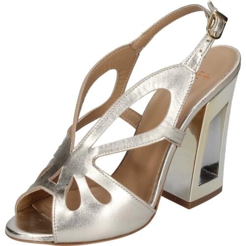 + ME by MARC ELLIS women sandals gold leather