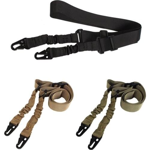 Multi Function Gun Rifle Sling Nylon Adjustable Tactical single point Gun Strap Safety Belt Rope