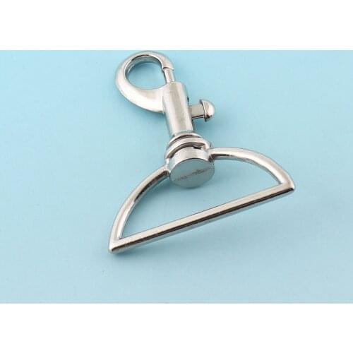 Nickle plated Swivel Clasp Lanyard clasp Snap Hook Purse clasp Metal Lobster Clasp swivel hook for strap dog collar clasp