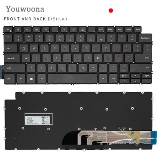 New Original Laptop Keyboard For Dell 5390 5391 7391 5490 5491 7491 5498 7490 5493