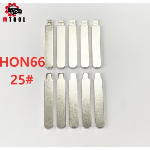 New Replacement Flip Key #25 KD Key Blade For Honda Civic Accord CR-V XR-V City HRV Venzel Jade Car Remote Replace Blank