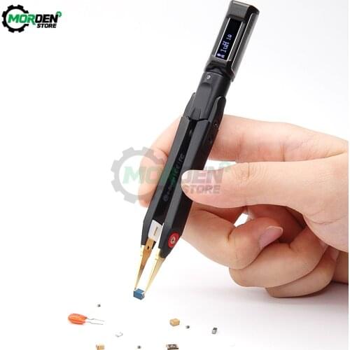 Portable 7 IN 1 Digital Smart Tweezers DT71 LCR Meter Signal Generator Debugging Reparing Tool OLED Display Measure LCRDVF