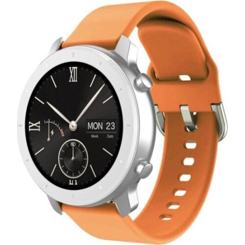 20mm 22mm Watch Band For Amazfit GTS / 2 / 2e / GTS2 Mini / GTR 42mm / 47mm / GTR2 / 2e Silicone Sport Bracelet Straps