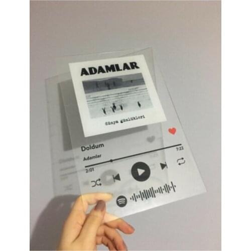 Cheap Spotify Bar-Coded Audio Holes Custom Design Gift valentine gift