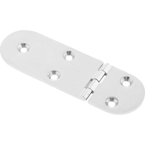 Folding Marine Boat RV Hatch Locker Door Flush Hinge Strap Hardware 126 x 40mm