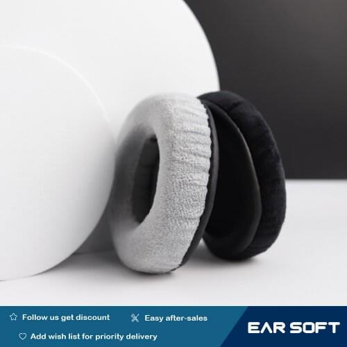 Earsoft Replacement Cushions for Rapoo VH600 Headphones Cushion Velvet Ear Pads Headset Cover Earmuff Sleeve