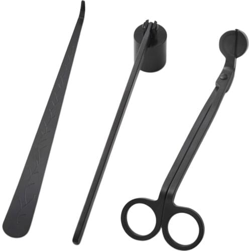 Candle Snuffer, Candle Wick Trimmer Candle Cutter, Candle Wick Dipper, 3 in 1 Candle Tool Kit
