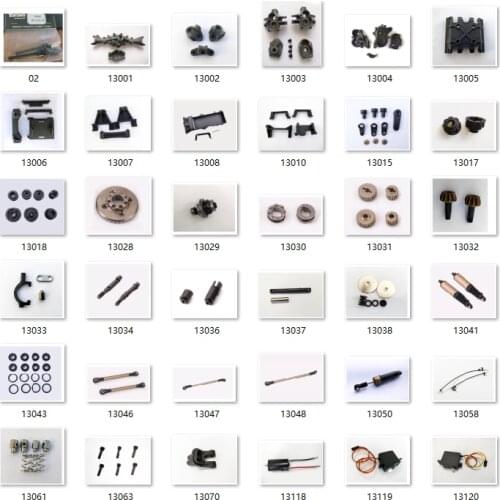 YIKONG YK4101PRO YK4102 1/10 RC Car Spare Parts set 1