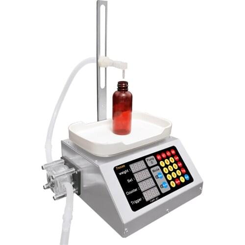 CSY-460 Peristaltic Pump Weighing Filling Machine Essential Oil, Nail Polish, Lotion Glue, Liquid Filling English Version