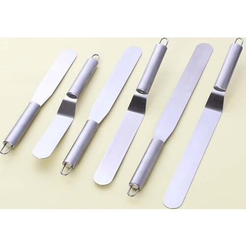 Cake Decorating Tools Stainless Steel Baking & Pastry Tools Portable Cream Spatula Cake Butter Accessories Kitchen Gadgets