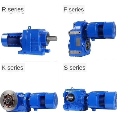 K F R S four series gear reducer helical gear reducer motor FA KA SA RF RX reducer