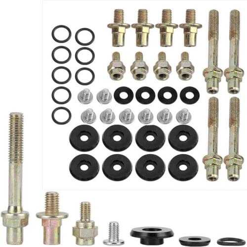 Engine Valve Cover Washer Bolt Nut Kit Car Refitting Fit for Honda Civic B series Aluminum Alloy + Iron Car Accessories