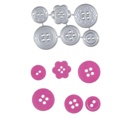 Buy 10,1 Free Button Metal Cutting Dies Stencils Knife Mold for Scrapbooking Photo Album Card Paper Embossing Craft DIY Envelope