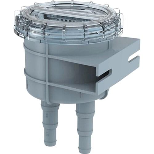 Mini Raw Liquid Strainer, Portable Sea Water Filter, Kayak Marine Intake Engine Cleaner