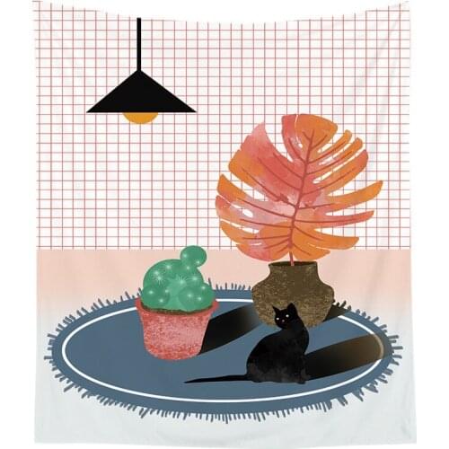 Cartoon Anime Print Wall Tapestry Home Decor Japanese Wall Hanging Beach Hippie Blanket Girls Tapestry Camping Wall Tapestry