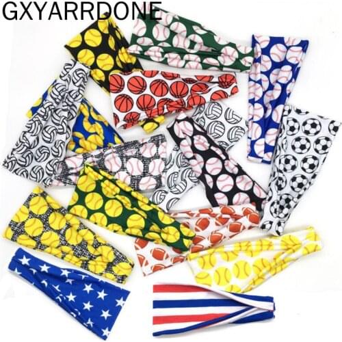 1pc Women Yoga Headband Sport Elastic Cotton Head Bandage Running Sweat Absorbing Running Softball Game Gym Scrunchy Hair Bands