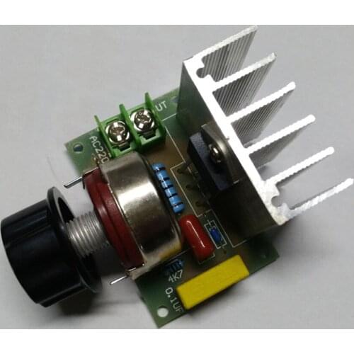 4000W AC Regulator High Power Thyristor Speed Regulation AC Controller High Temperature Resistant Fireproof FR4 Circuit Board