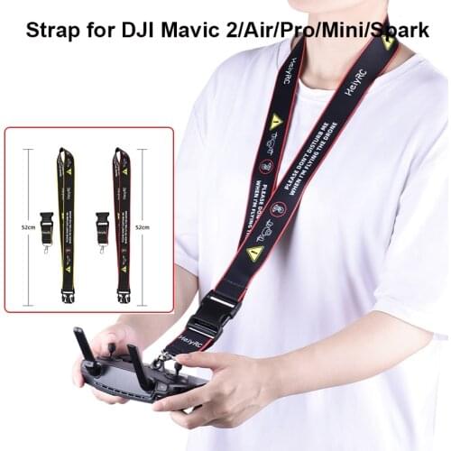 Remote Controller Strap Hook Holder Neck Strap for DJI Mavic Mini/Air/Pro/Mavic 2/Spark Lanyard Safety Belt Sling Accessories