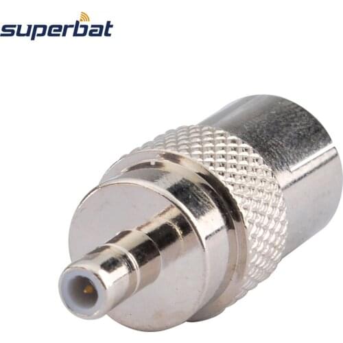 Superbat 5pcs DVB-T TV-Tuner Antenna Adapter SMB Female to DVB-T Jack RF Coaxial Connector