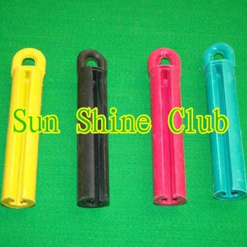 Xmlivet 5pcs/lot 10cm cheap Billiards Pool cue rubber hangers/colorful snooker rubber snooker cue sticks hangers China