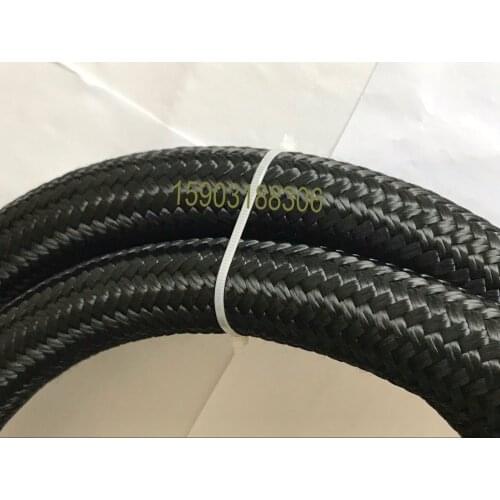 1m-x-16AN-PTFE-Braided-Oil-Hose-In-Black-Nylon-Covered-Hose-AN16-Fuel-Oil-Fluid-Petrol-Line