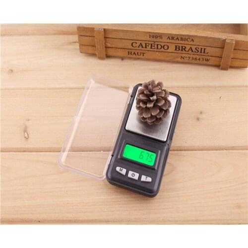 50pcs/lot 200g 500g x 0.01g Portable Mini Electronic Digital Scales Pocket Case Postal Kitchen Jewelry Digital Scale
