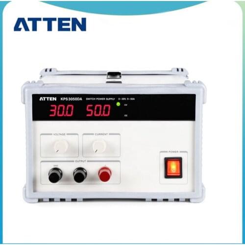 ATTEN KPS3050DA 110v 220v voltage AC DC Adjustable 30V 50A Single Output Regulated switch Power Supply for mobile phone repair