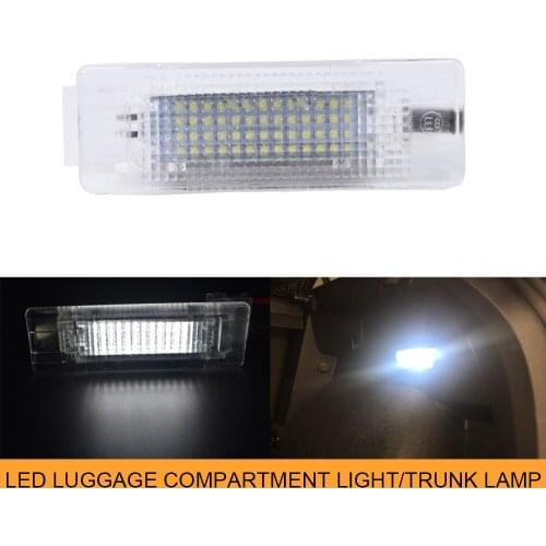 Car Interior White LED Trunk Lamp for VW Rabbit Transporter T5 T6 Touareg Touran Tiguan Sharan Scirocco Polo Passat Jetta GTI